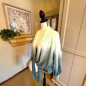 Young, Fabulous & Broke Tie Blouse - medium